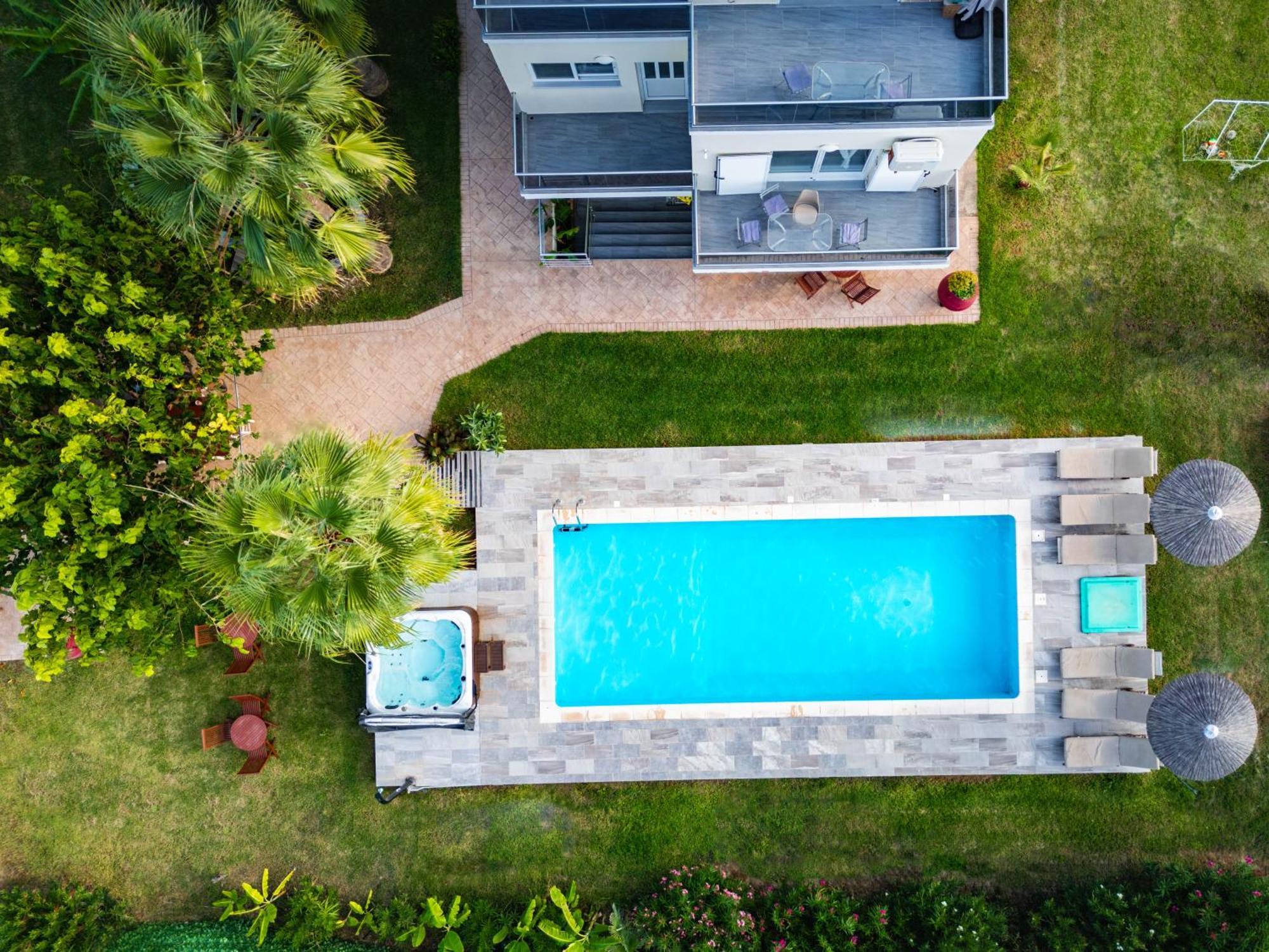 Martimi Apartments - 200M From Drapanias Beach - Pool - Hot Tub - Sauna - Bbq Kíssamos Buitenkant foto
