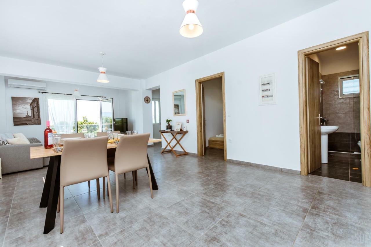 Martimi Apartments - 200M From Drapanias Beach - Pool - Hot Tub - Sauna - Bbq Kíssamos Buitenkant foto