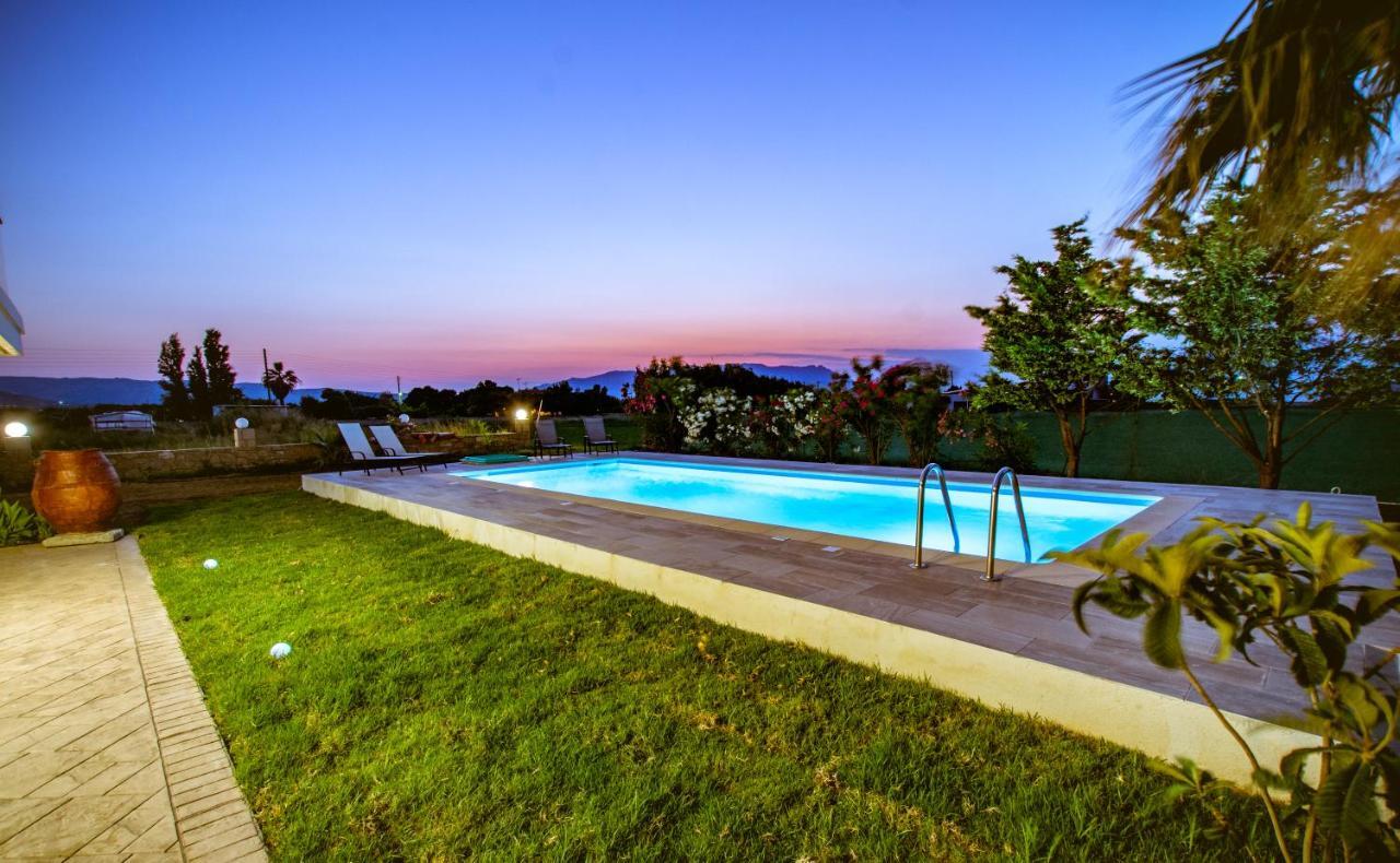 Martimi Apartments - 200M From Drapanias Beach - Pool - Hot Tub - Sauna - Bbq Kíssamos Buitenkant foto
